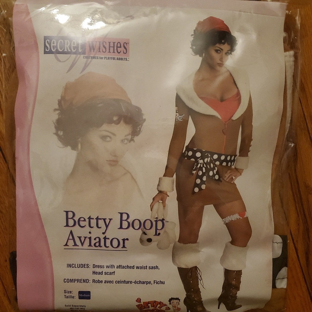 Betty Boop Aviator Costume